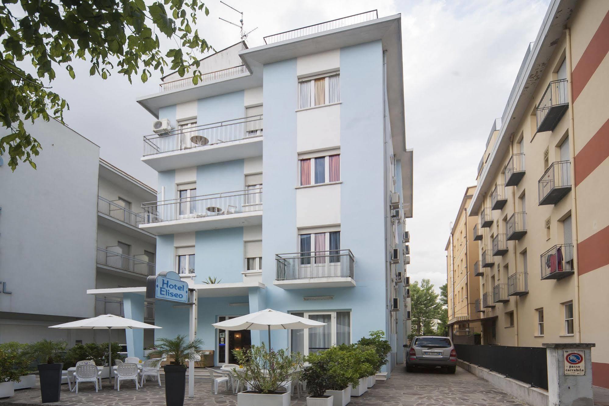 Hotel Eliseo Rimini Exterior foto